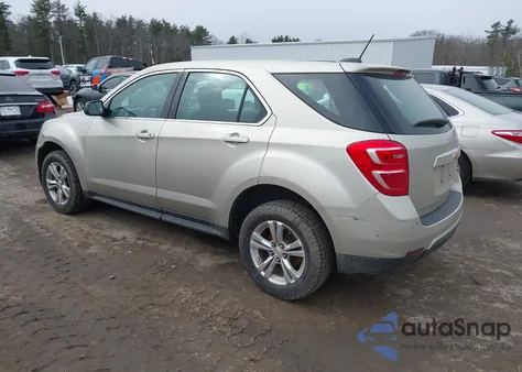 2016 Chevrolet Equinox Ls из США, поврежденный, VIN 2GNALBEKXG1164430